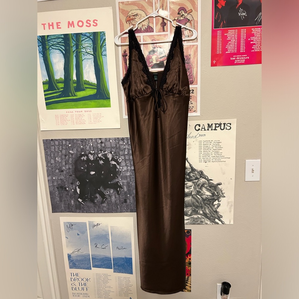 Simple Satin Dress!